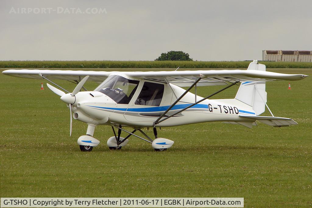 G-TSHO, 2011 Comco Ikarus C42 FB80 Bravo C/N 1103-7141, 2011 IKARUS C42 FB80 BRAVO at Sywell