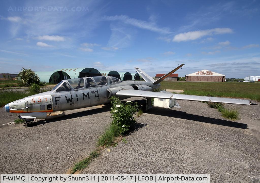 F-WIMQ, Fouga CM-170 Magister C/N 438, Stored since long time...
