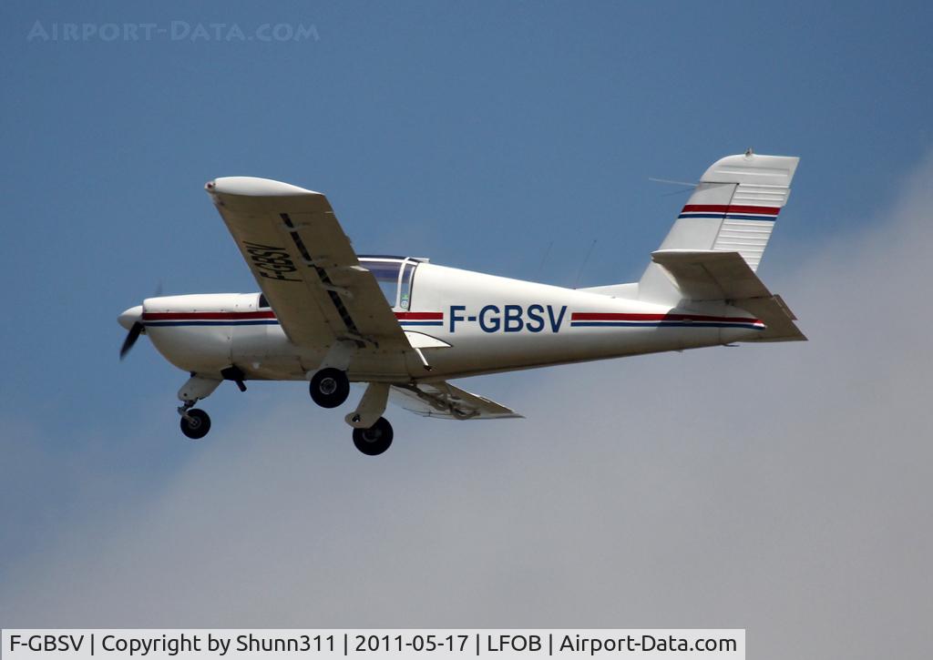 F-GBSV, Socata RALLYE 110 ST C/N 3270, Go around over rwy...