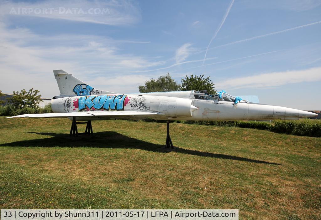 33, Dassault Mirage 5F C/N 33, Still preserved but has been vandalised...