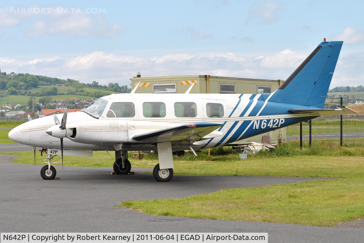 N642P, 1971 Piper PA-31-310 Navajo Navajo C/N 31-761, Based in Newtownards