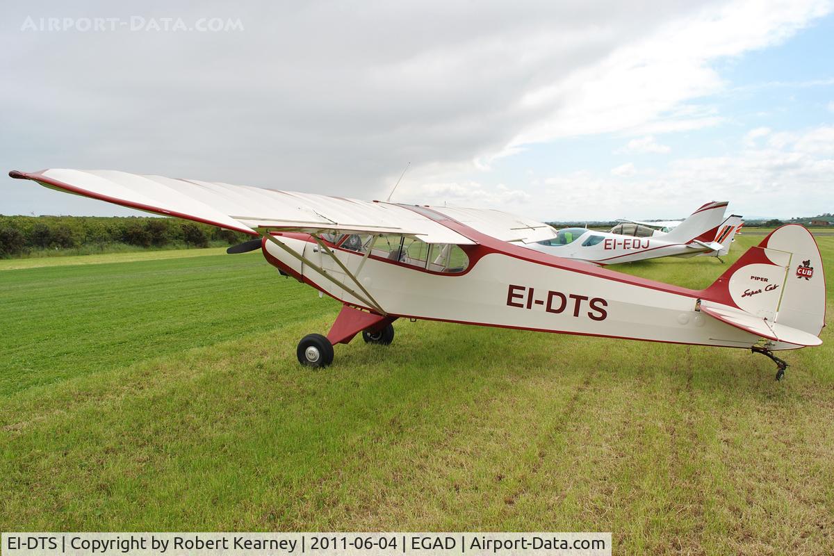 EI-DTS, 1957 Piper PA-18-95 Super Cub C/N 18-5822, Parked for the fly-in