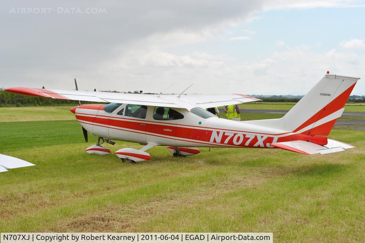 N707XJ, 1969 Cessna 177A Cardinal C/N 17701340, Parked for the fly-in