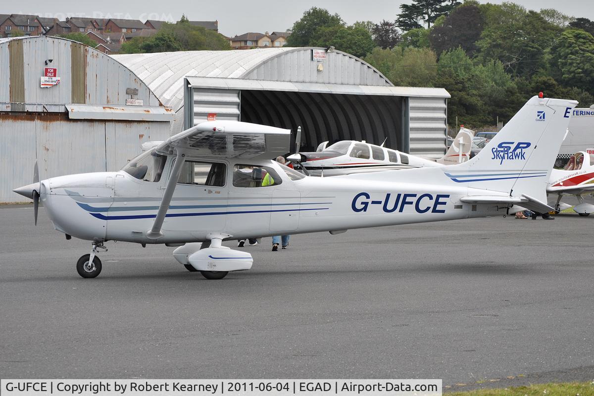 G-UFCE, 2003 Cessna 172S C/N 172S9305, Parked for the fly-in