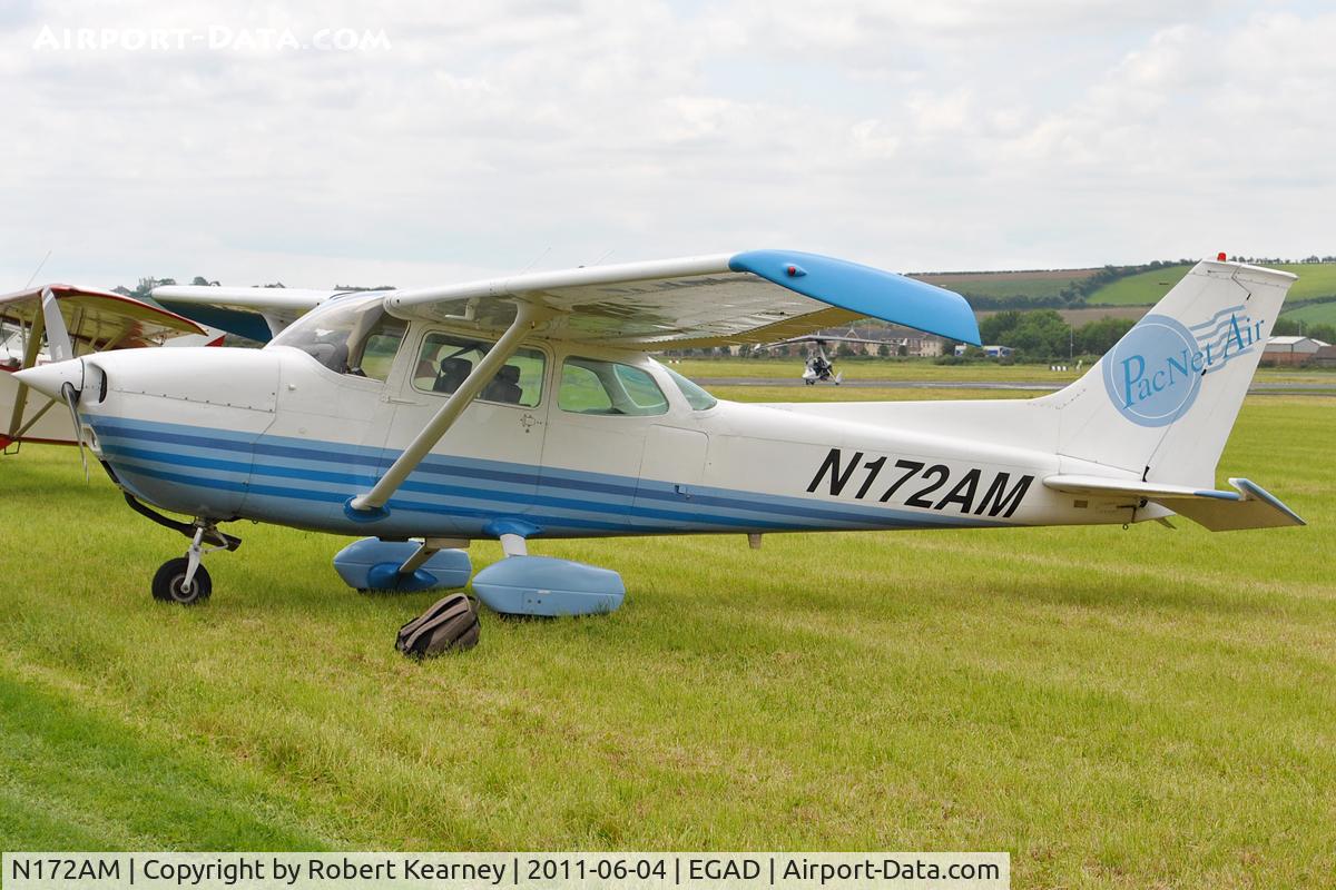 N172AM, 1975 Cessna 172M C/N 17264993, Parked for the fly-in