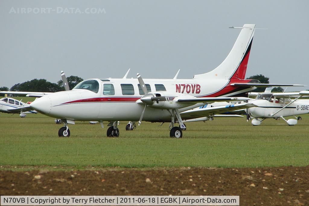 N70VB, 1977 Smith Aerostar 600 C/N 60-0446-150, 1977 Smith AEROSTAR 600, c/n: 60-0446-150 at Sywell