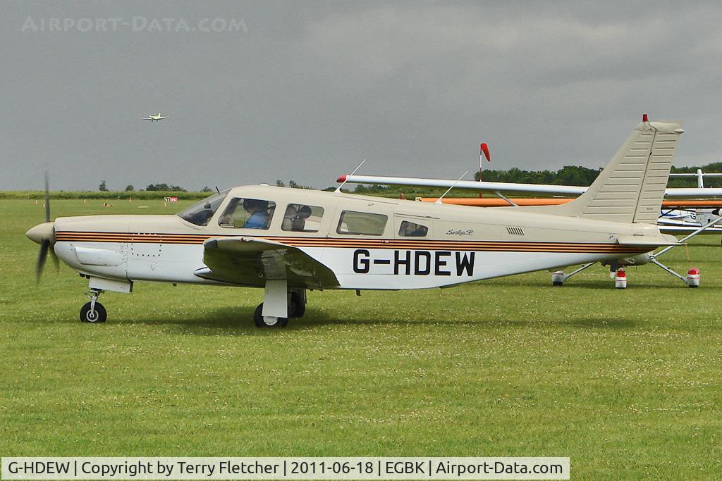 G-HDEW, 1989 Piper PA-32R-301 Saratoga SP C/N 3213026, 1989 Piper PIPER PA-32R-301, c/n: 3213026 at Sywell