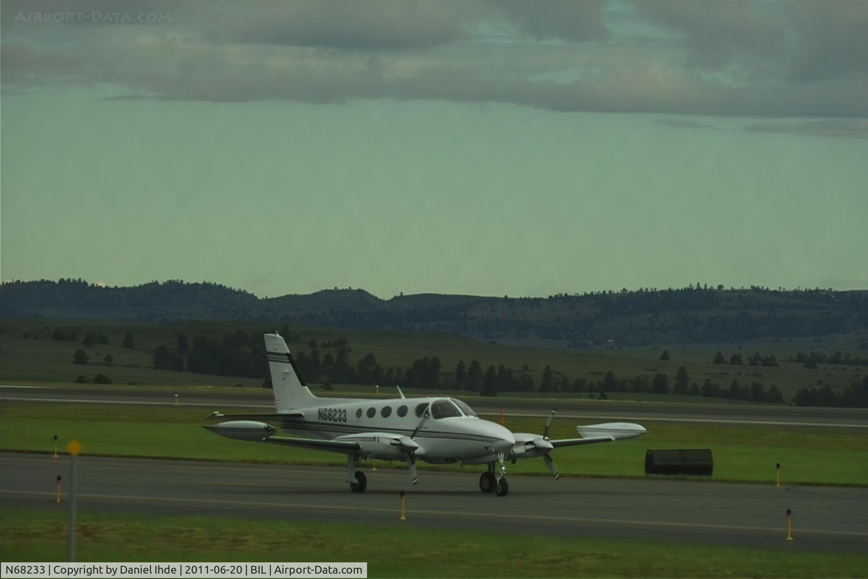 N68233, 1981 Cessna 340A C/N 340A1273, Cessna 340 @ BIL