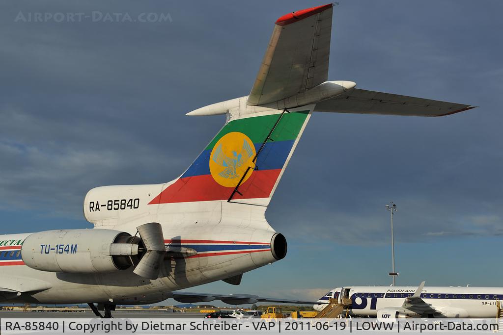 RA-85840, 1998 Tupolev Tu-154M C/N 98A1011, Dagestan Airkines Tupolev 154