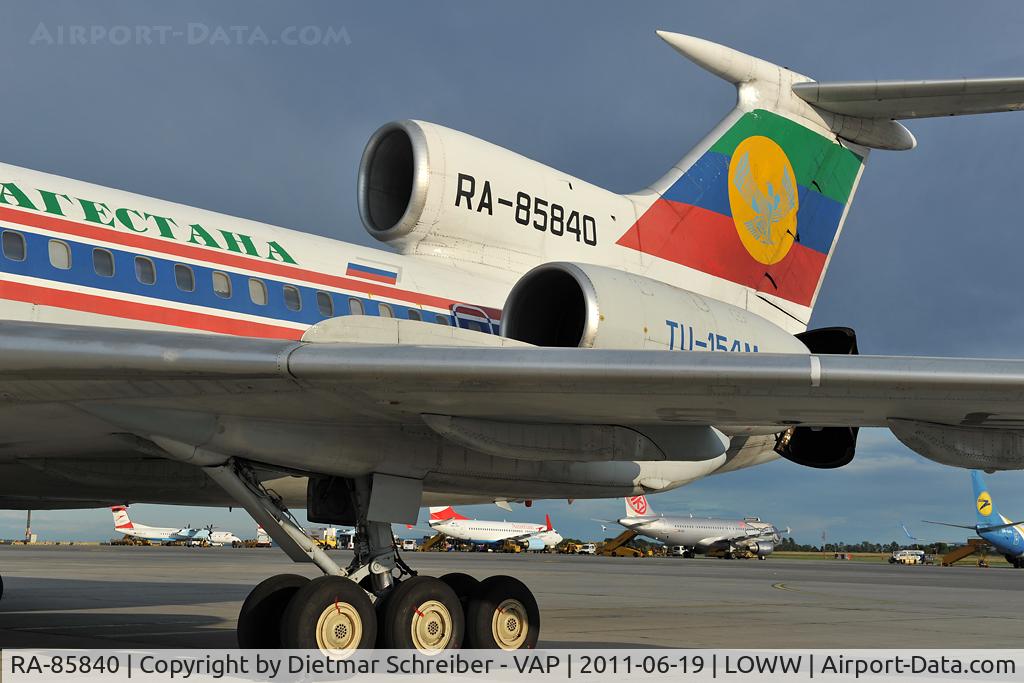 RA-85840, 1998 Tupolev Tu-154M C/N 98A1011, Dagestan Airkines Tupolev 154