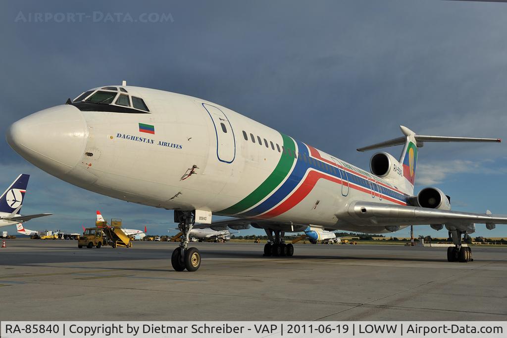 RA-85840, 1998 Tupolev Tu-154M C/N 98A1011, Dagestan Airkines Tupolev 154
