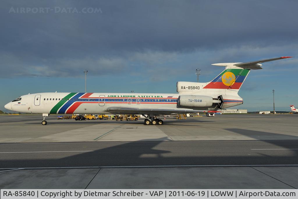 RA-85840, 1998 Tupolev Tu-154M C/N 98A1011, Dagestan Airkines Tupolev 154