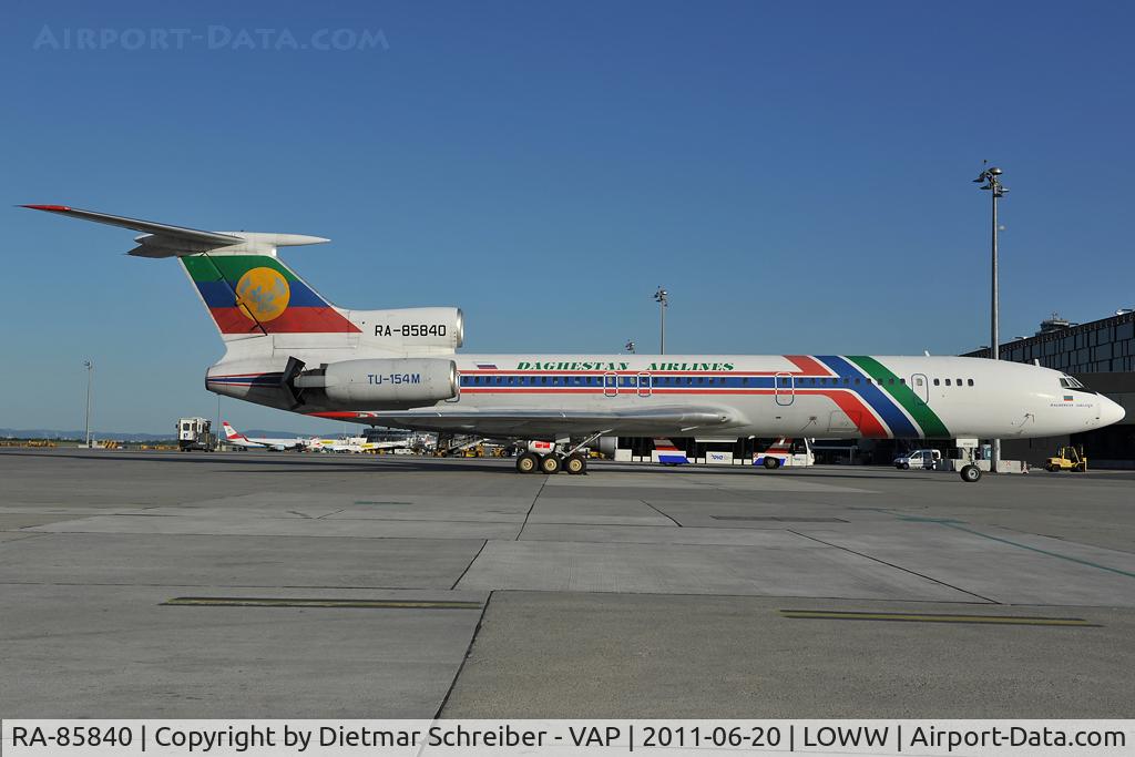 RA-85840, 1998 Tupolev Tu-154M C/N 98A1011, Dagestan Airkines Tupolev 154