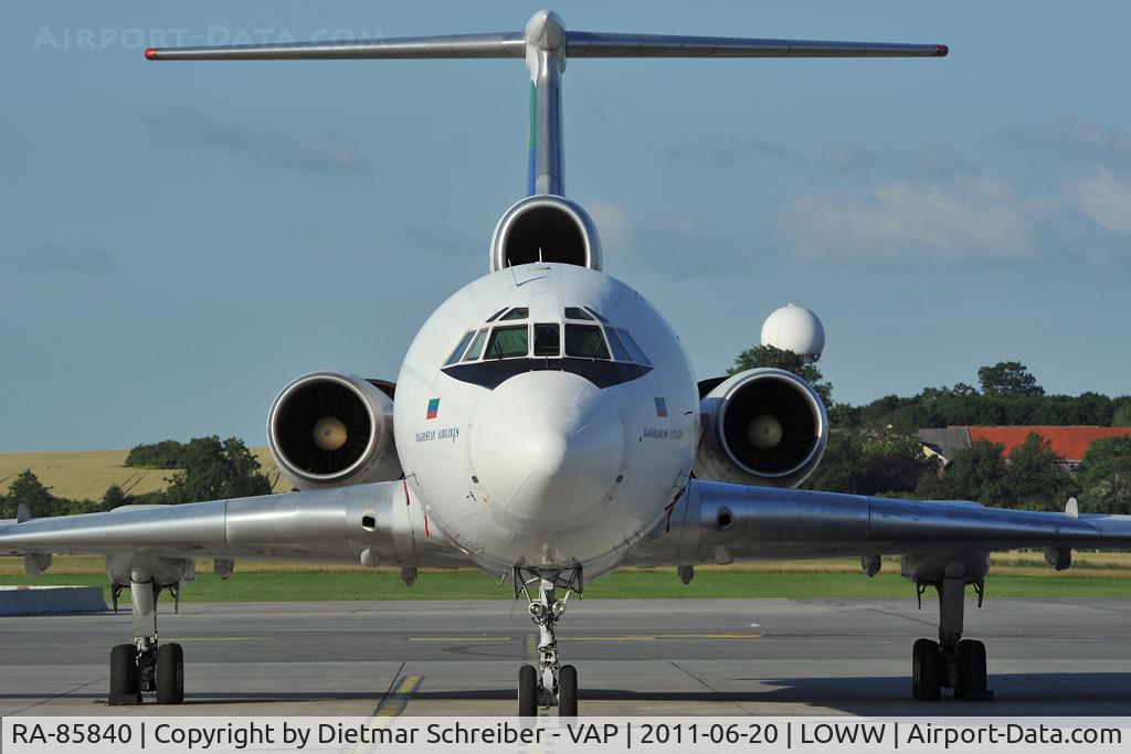 RA-85840, 1998 Tupolev Tu-154M C/N 98A1011, Dagestan Airkines Tupolev 154