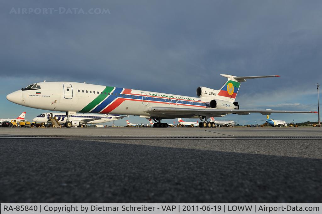 RA-85840, 1998 Tupolev Tu-154M C/N 98A1011, Dagestan Airlines Tupolev 154