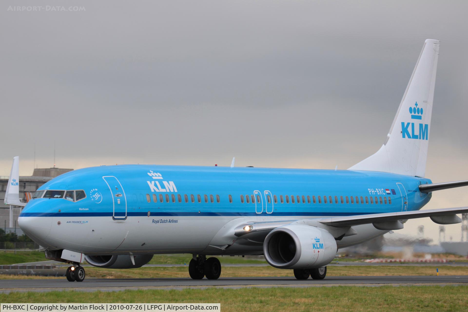 PH-BXC, 1999 Boeing 737-8K2 C/N 29133, .....