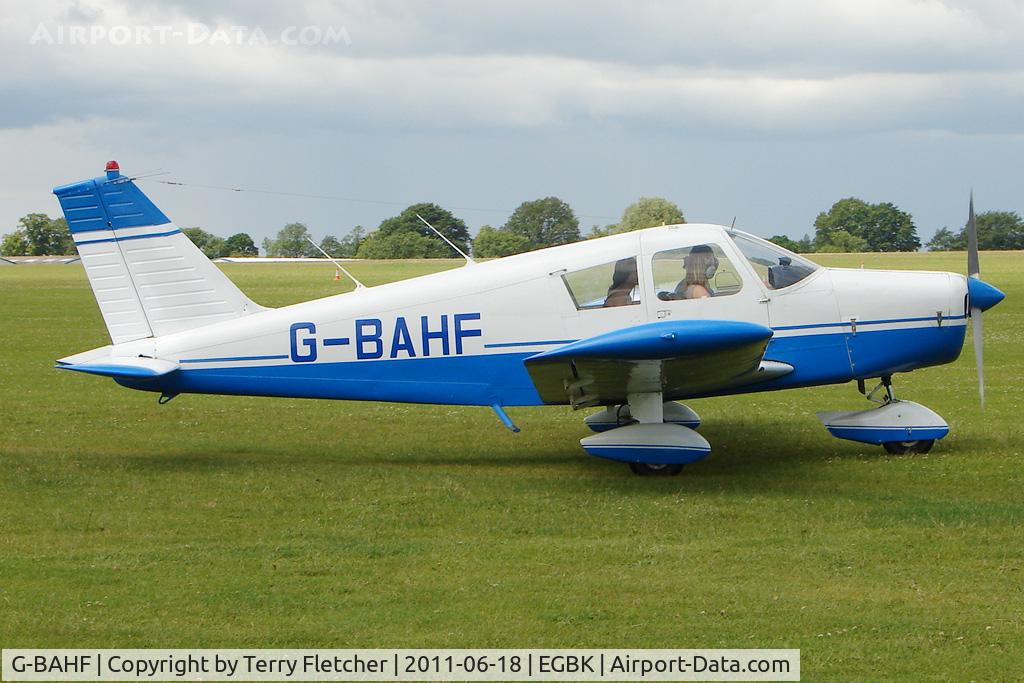 G-BAHF, 1971 Piper PA-28-140 Cherokee C/N 28-7125215, 1971 Piper PIPER PA-28-140, c/n: 28-7125215 at Sywell