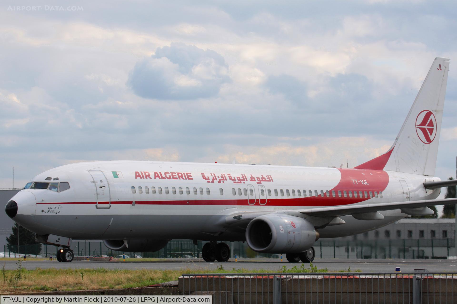 7T-VJL, 2000 Boeing 737-8D6 C/N 30204, .....