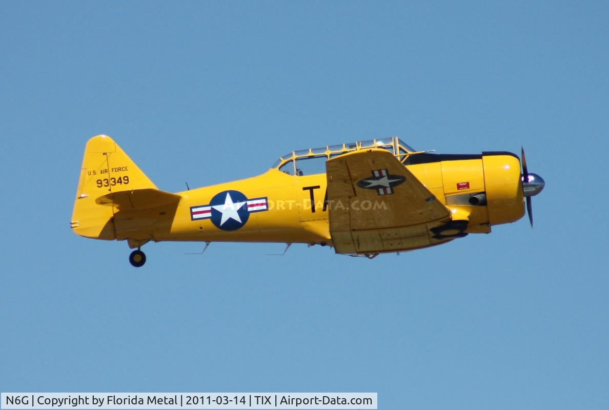 N6G, North American T-6G Texan C/N 168-463, T-6G Texan
