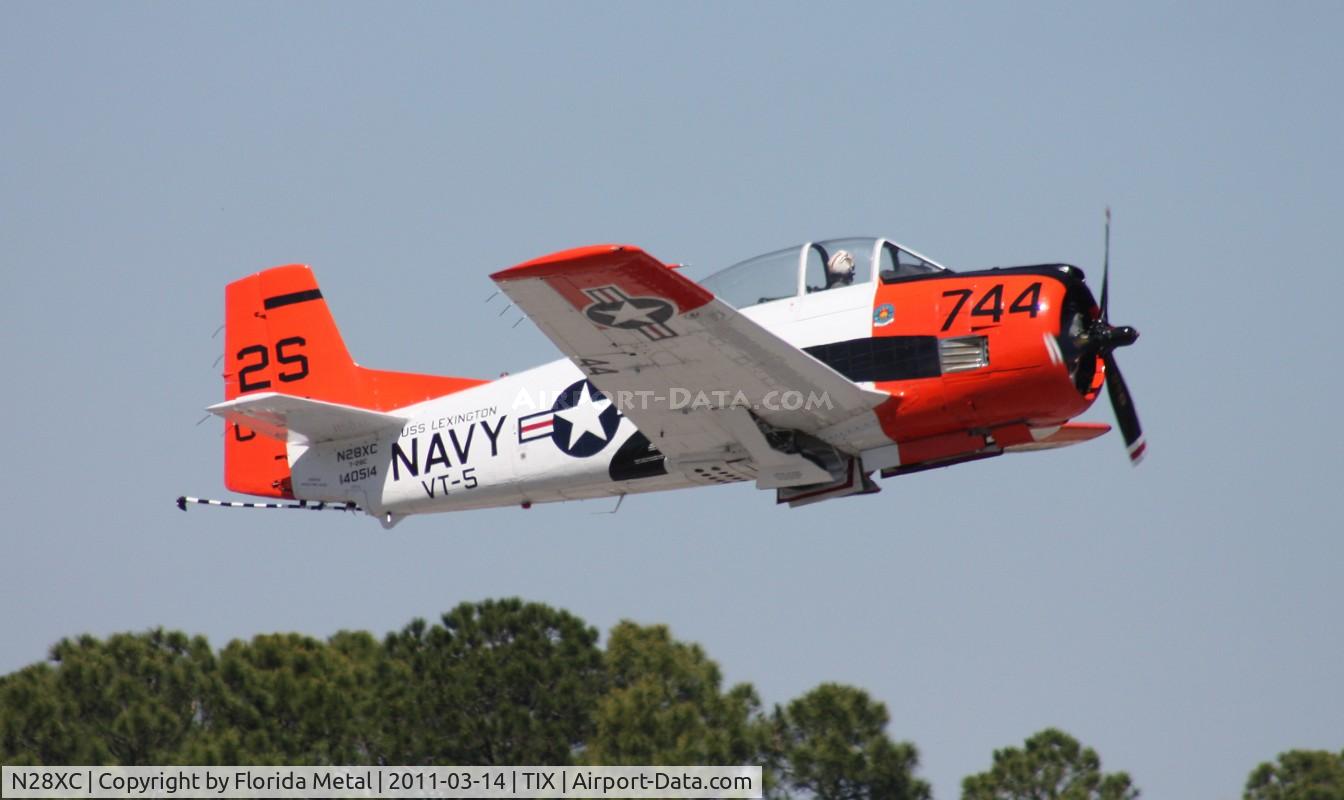N28XC, 1954 North American T-28C Trojan C/N 226-91 (140514), T-28C