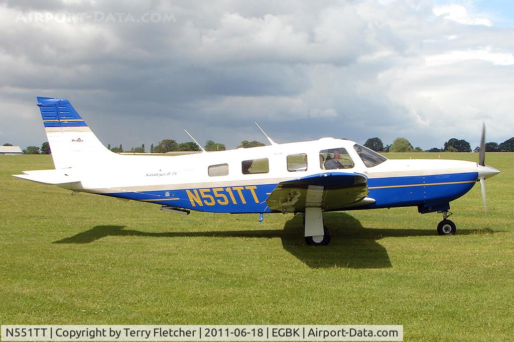 N551TT, 1997 Piper PA-32R-301T Turbo Saratoga C/N 3257026, 1997 New Piper Aircraft Inc PA-32R-301T, c/n: 3257026 at Sywell