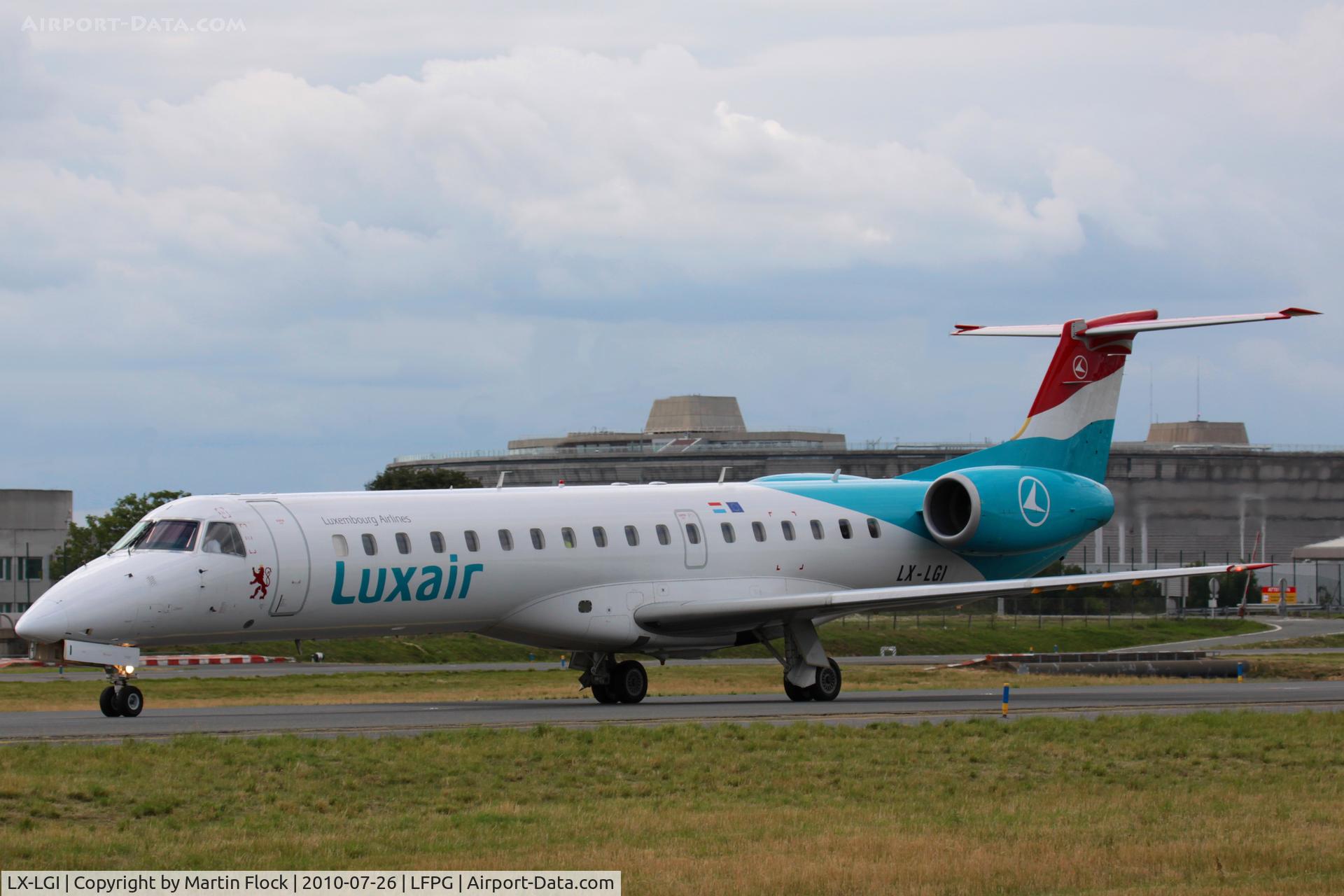 LX-LGI, 2000 Embraer EMB-145LU (ERJ-145LU) C/N 145369, .....