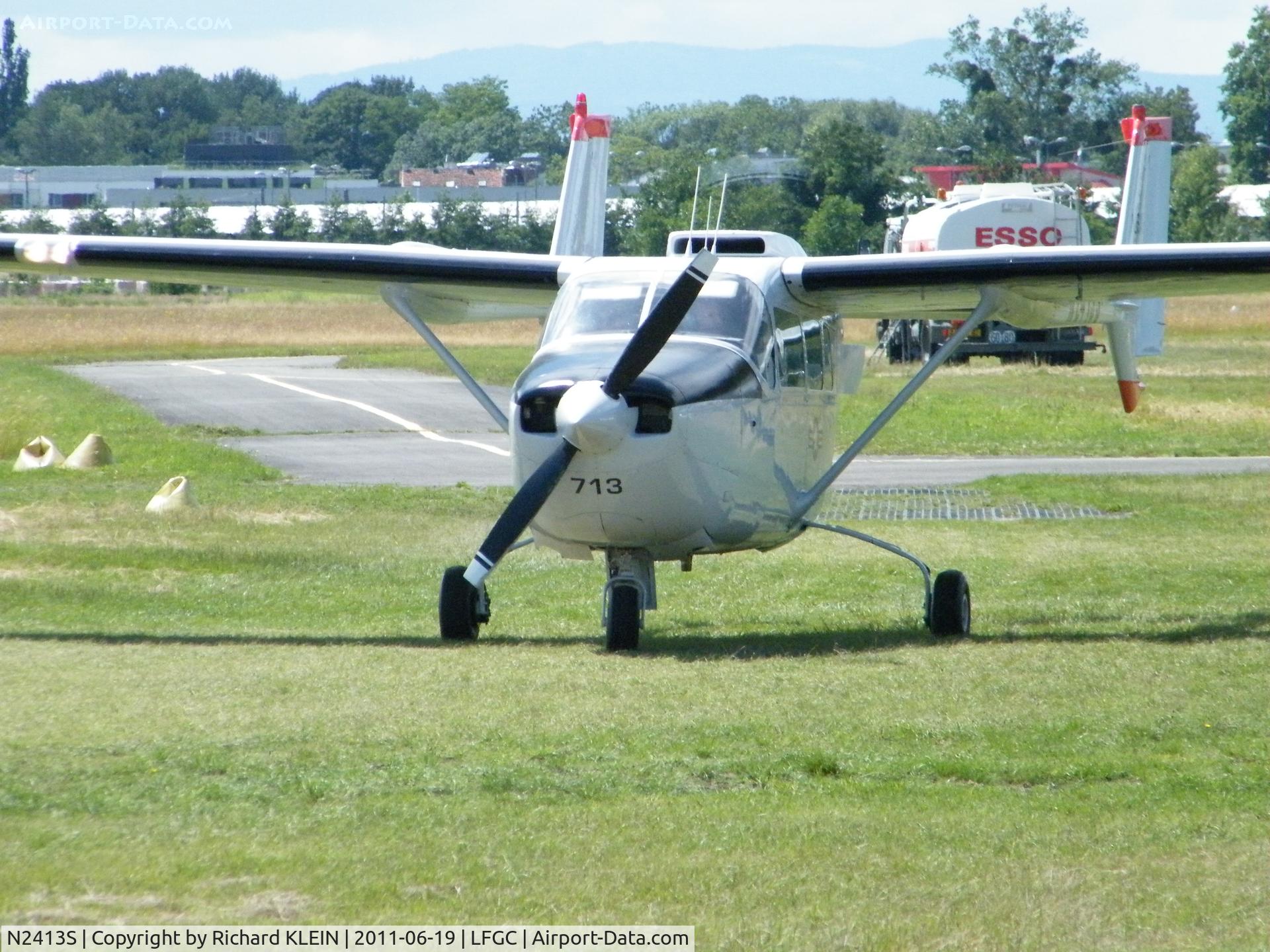 N2413S, 1967 Cessna 337B Super Skymaster C/N 337-0713, Strasbourg, France,