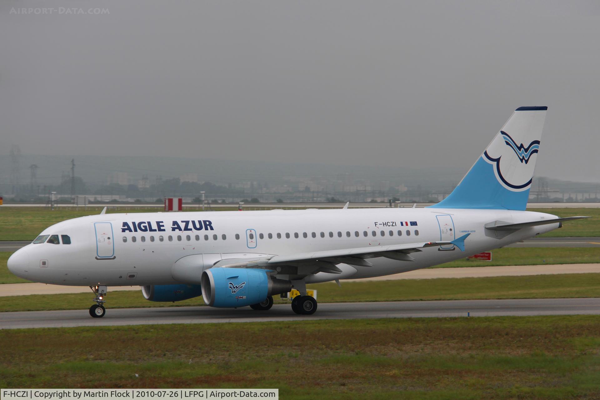 F-HCZI, 2010 Airbus A319-112 C/N 4268, .....