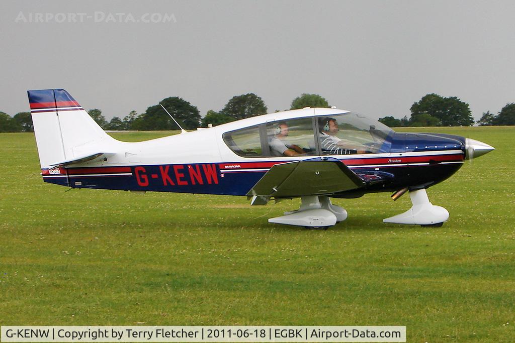 G-KENW, 2002 Robin DR-400-500 President C/N 39, 2002 Constructions Aeronautiques De Bourgogne ROBIN DR400/500, c/n: 39 at Sywell