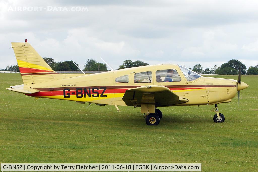 G-BNSZ, 1981 Piper PA-28-161 Cherokee Warrior II C/N 28-8116315, 1981 Piper PIPER PA-28-161, c/n: 28-8116315 at Sywell