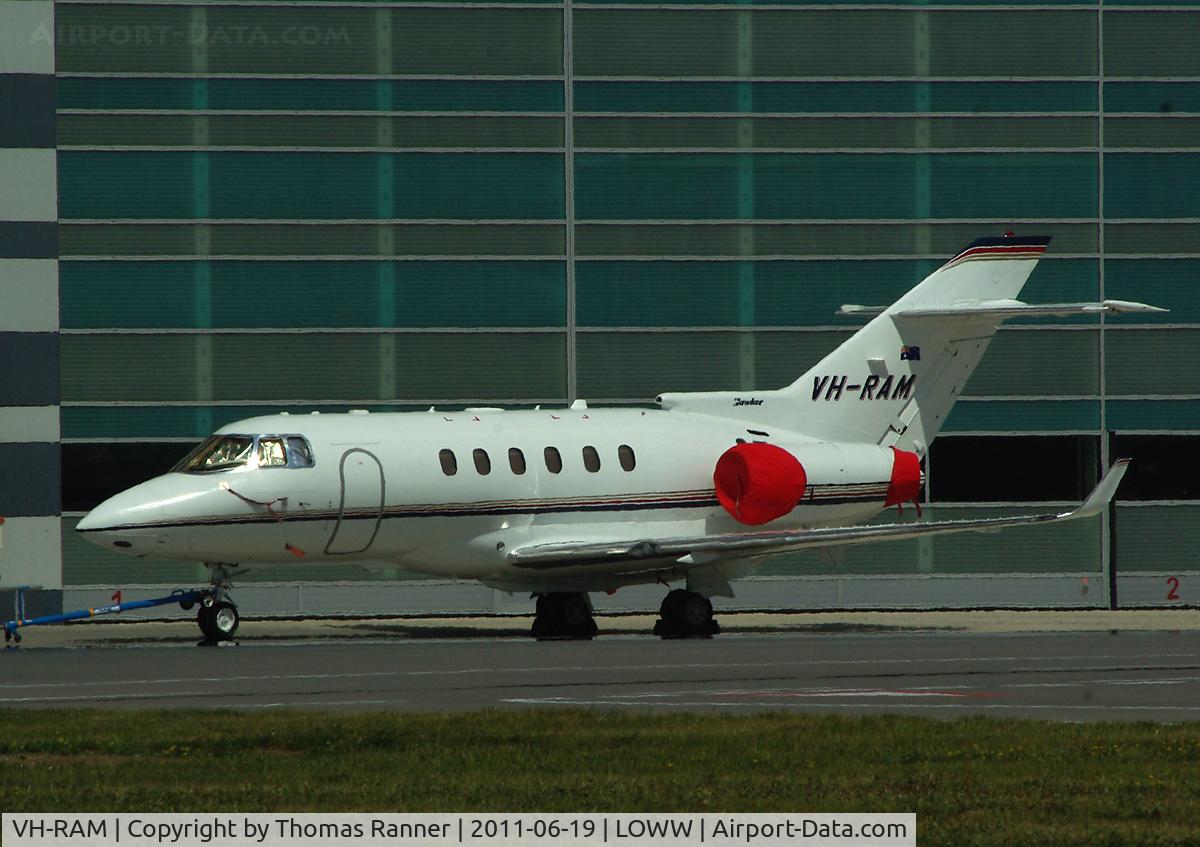 VH-RAM, 2007 Hawker Beechcraft Hawker 850XP C/N 258844, Hawker 850XP