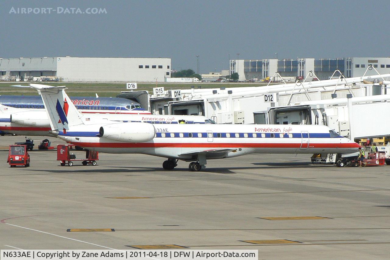 N633AE, 1999 Embraer ERJ-145LR (EMB-145LR) C/N 145148, At DFW Airport