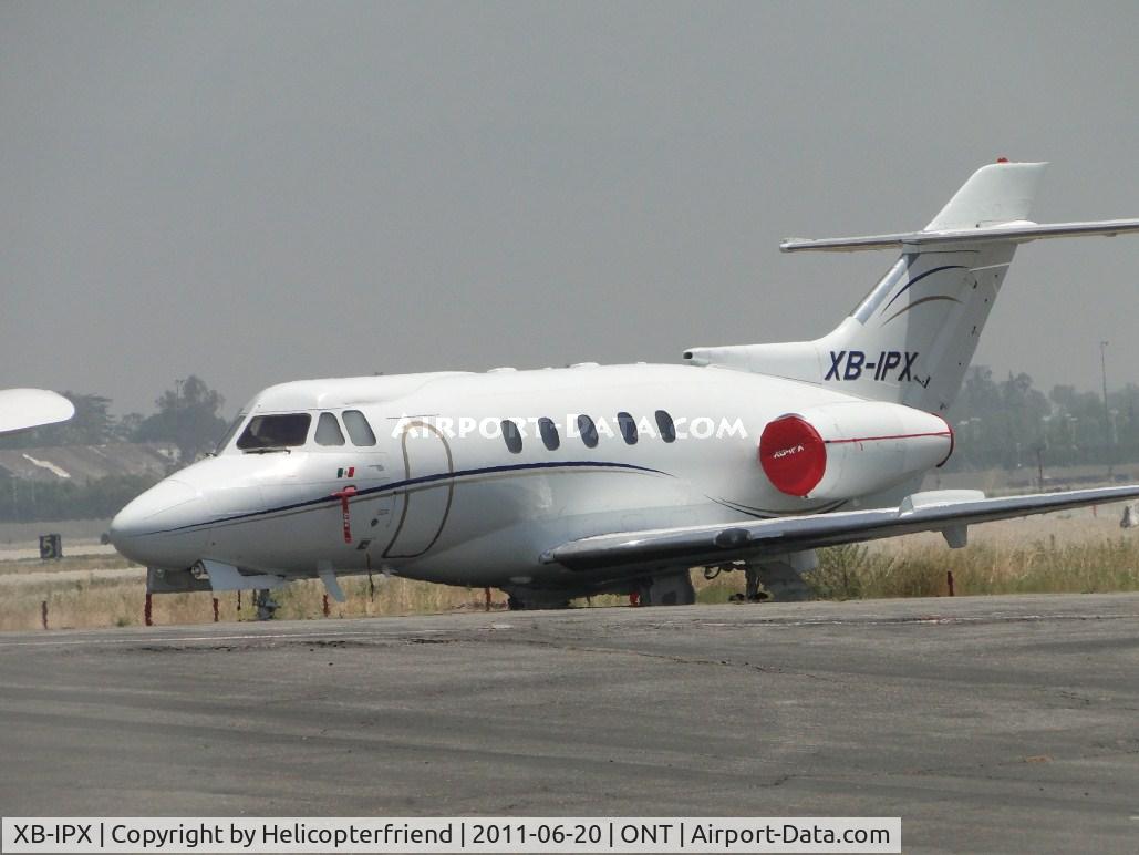 XB-IPX, 1969 Hawker Siddeley HS.125 Series 400A C/N 25188, Parked on the southside by the grass area