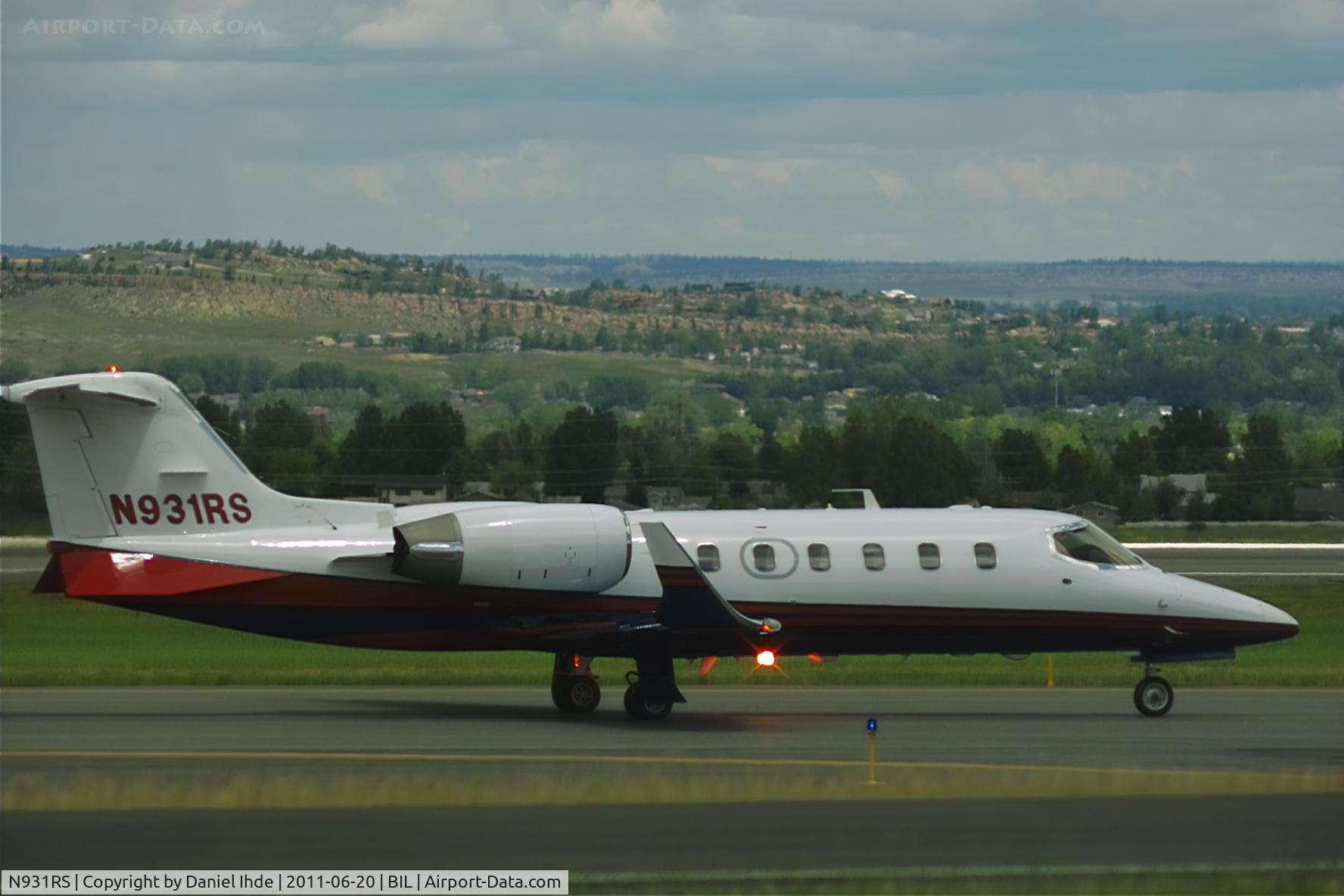 N931RS, 1999 Learjet Inc 31A C/N 184, Russell Stover Candies Lear 31 @ BIL
