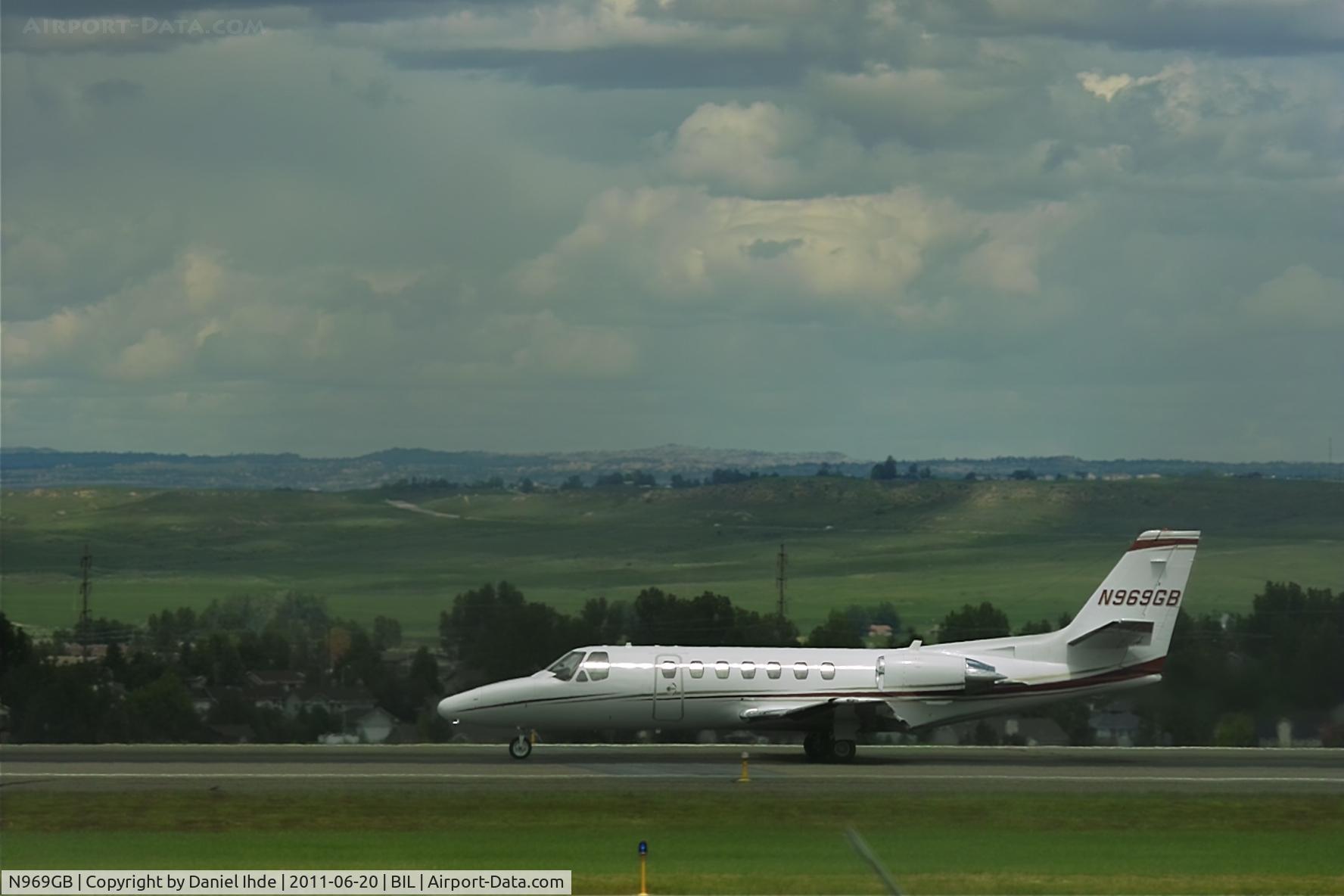 N969GB, 1993 Cessna 560 Citation Ultra C/N 560-0225, Citation 560 @ BIL