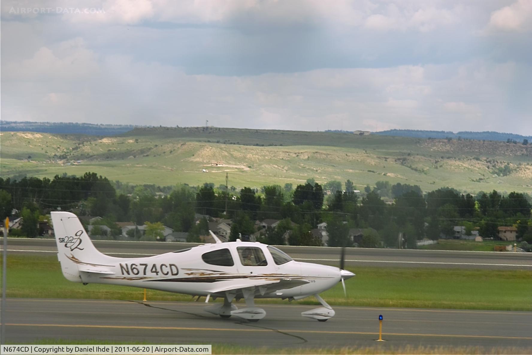 N674CD, 2005 Cirrus SR22 C/N 1738, Cirrus SR-22 @ BIL