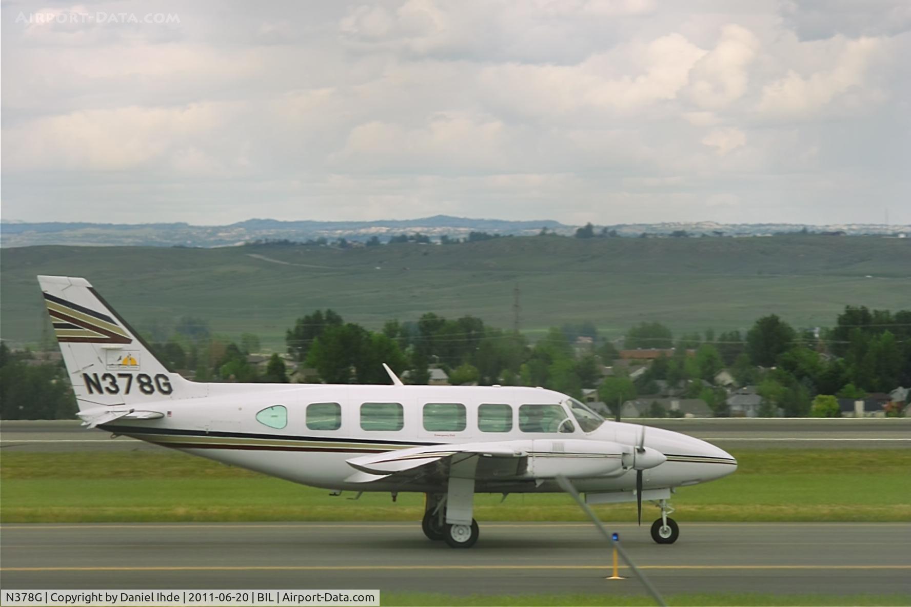 N378G, 1978 Piper PA-31-350 Chieftain C/N 31-7852154, Piper Navajo @ BIL