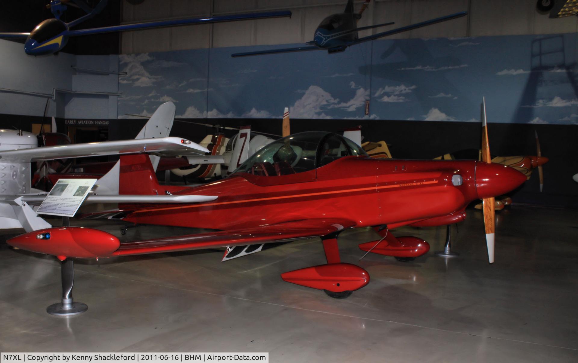N7XL, 1983 Bushby Mustang II C/N M-II-707, Birmingham Southern Museum of Flight