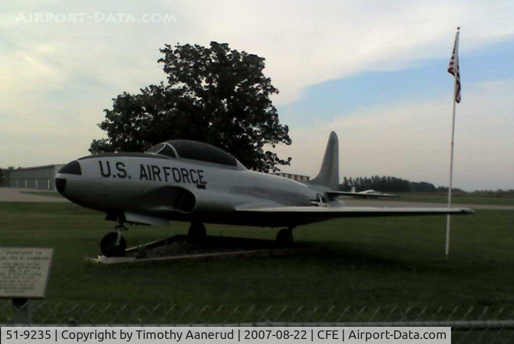 51-9235, 1951 Lockheed T-33A Shooting Star C/N 580-7019, 1951 Lockheed T-33A Shooting Star, c/n: 580-7019
