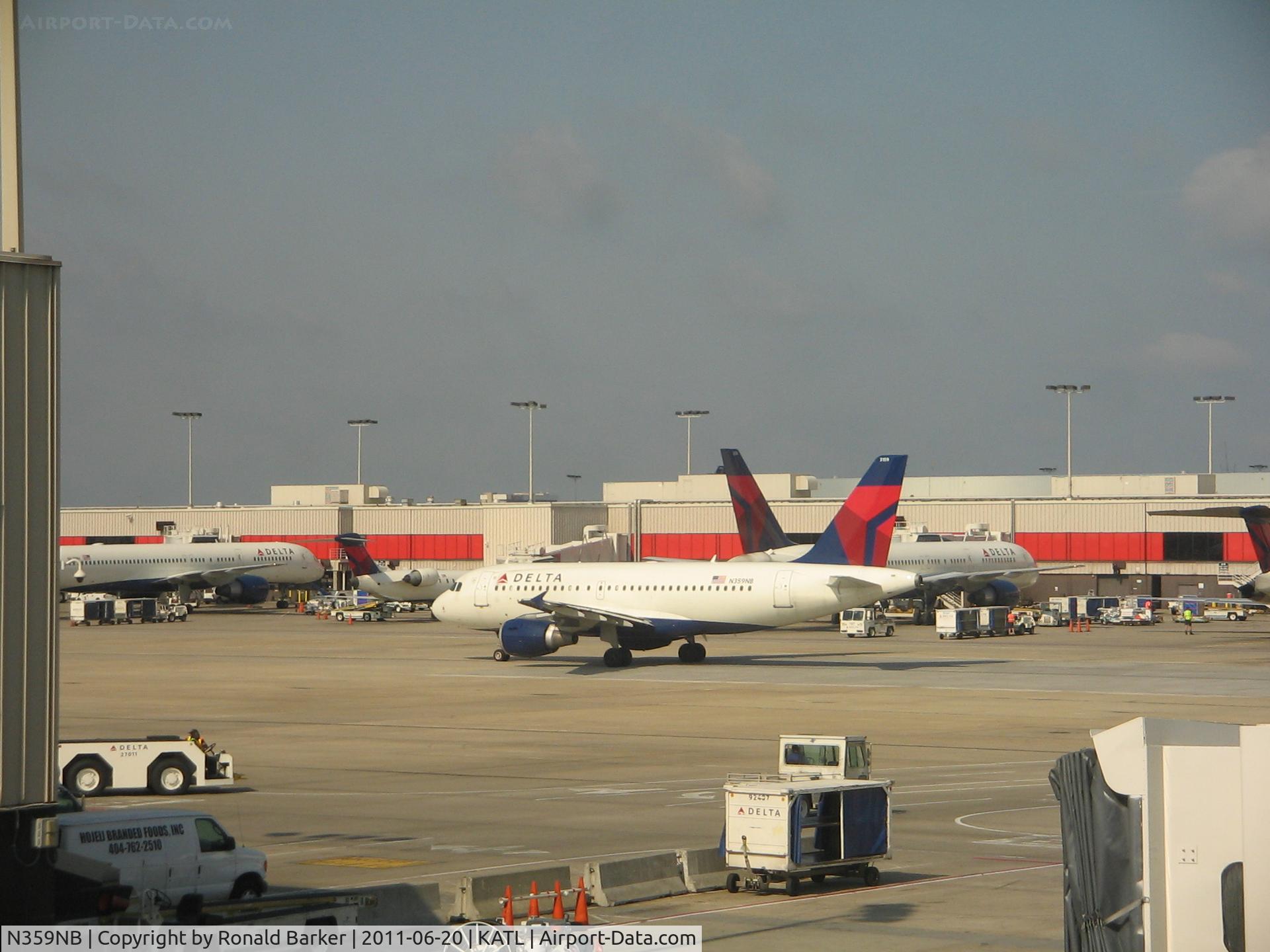 N359NB, 2003 Airbus A319-114 C/N 1923, Atlanta