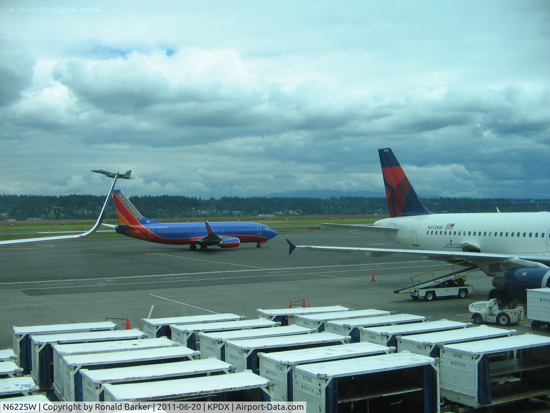 N622SW, 1996 Boeing 737-3H4 C/N 27932, Portland