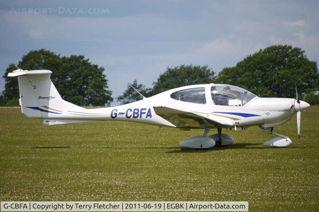 G-CBFA, 2001 Diamond DA-40 Diamond Star C/N 40.063, 2001 Diamond DA40, c/n: 40.063 at Sywell