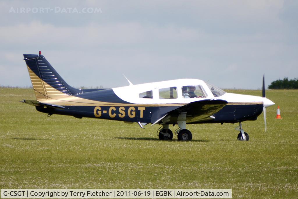 G-CSGT, 1988 Piper PA-28-161 Cherokee Warrior II C/N 2816069, 1988 Piper PIPER PA-28-161, c/n: 2816069 at Sywell