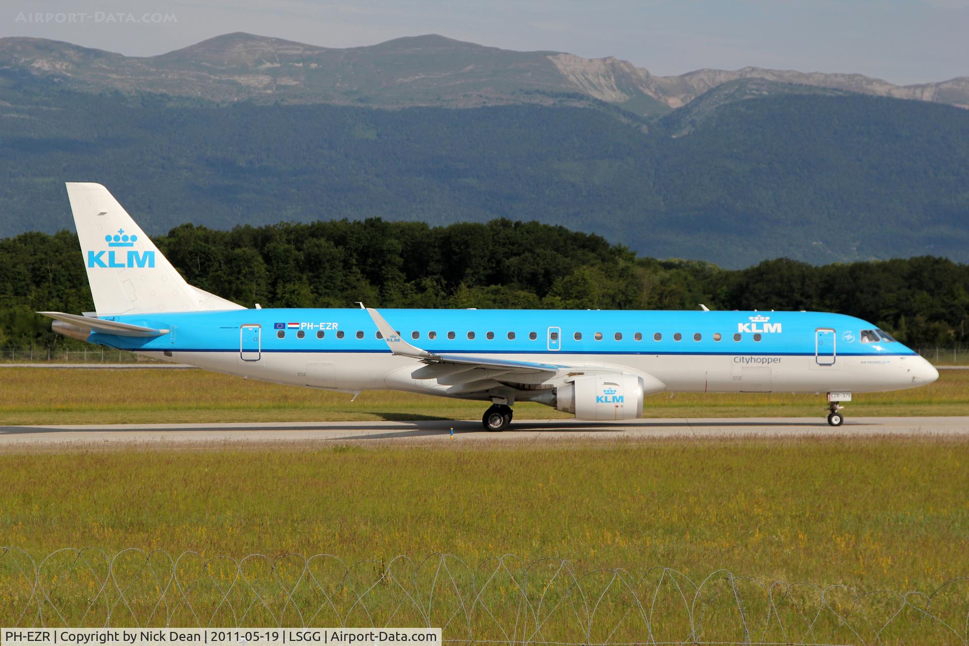 PH-EZR, 2010 Embraer 190LR (ERJ-190-100LR) C/N 19000375, LSGG/GVA