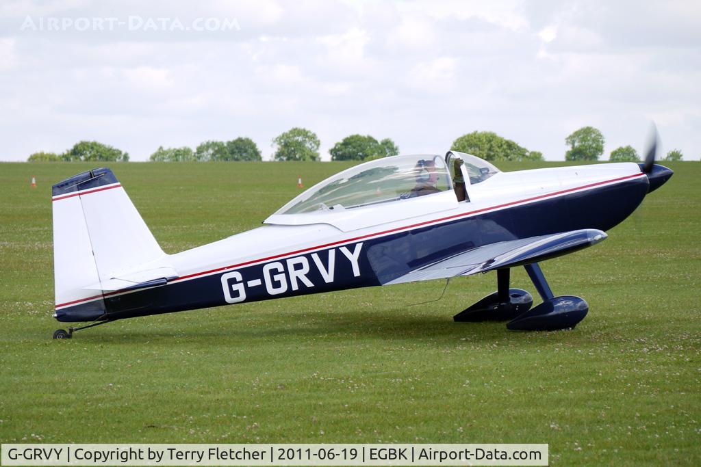 G-GRVY, 2011 Vans RV-8 C/N PFA 303-14718, 2011 VANS RV-8 at Sywell