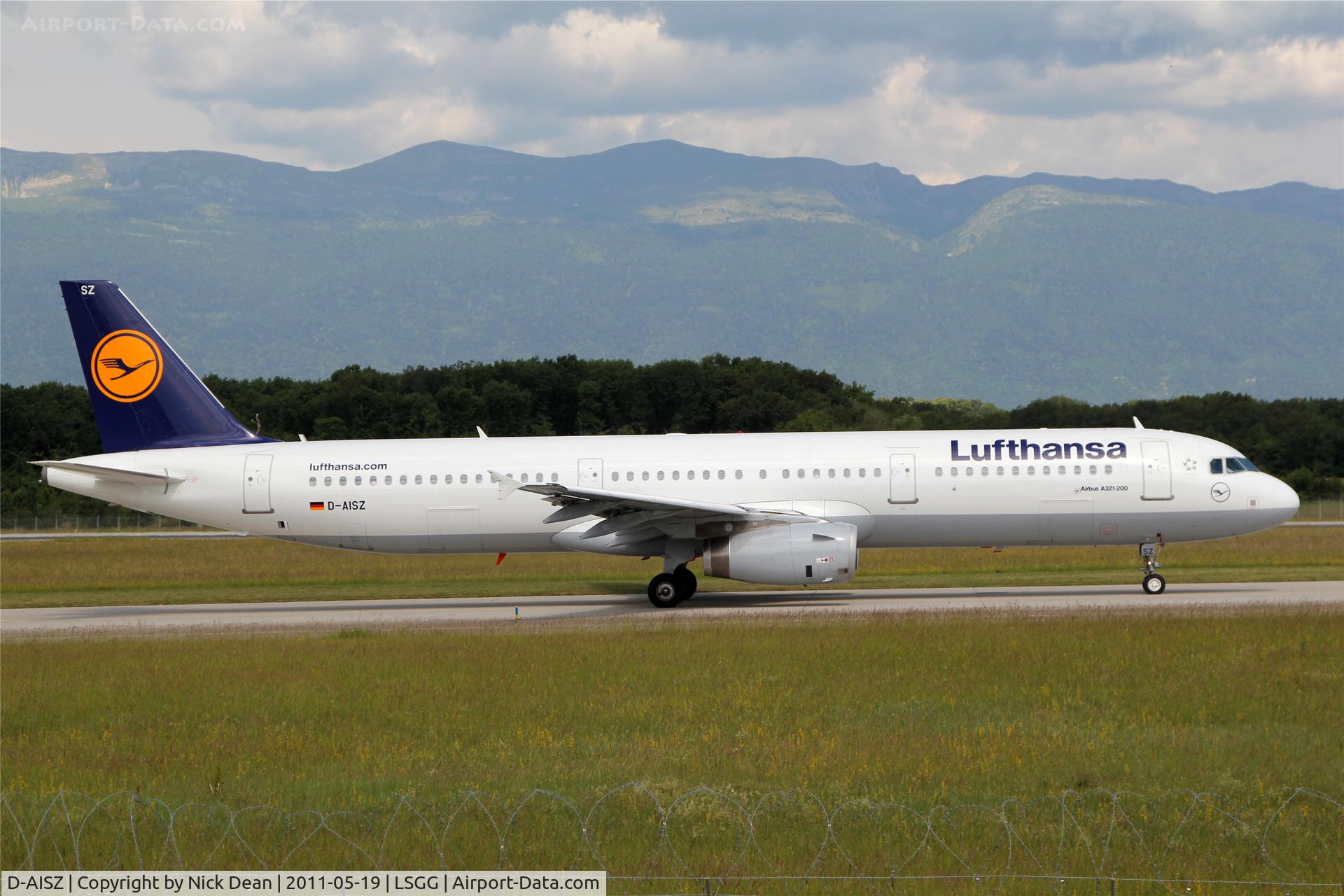D-AISZ, 2009 Airbus A321-231 C/N 4085, LSGG/GVA