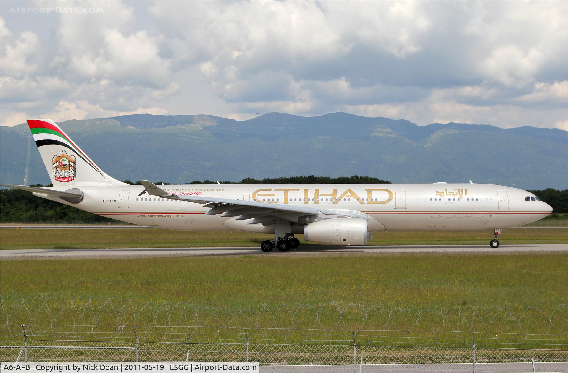 A6-AFB, 2009 Airbus A330-343X C/N 1081, LSGG/GVA