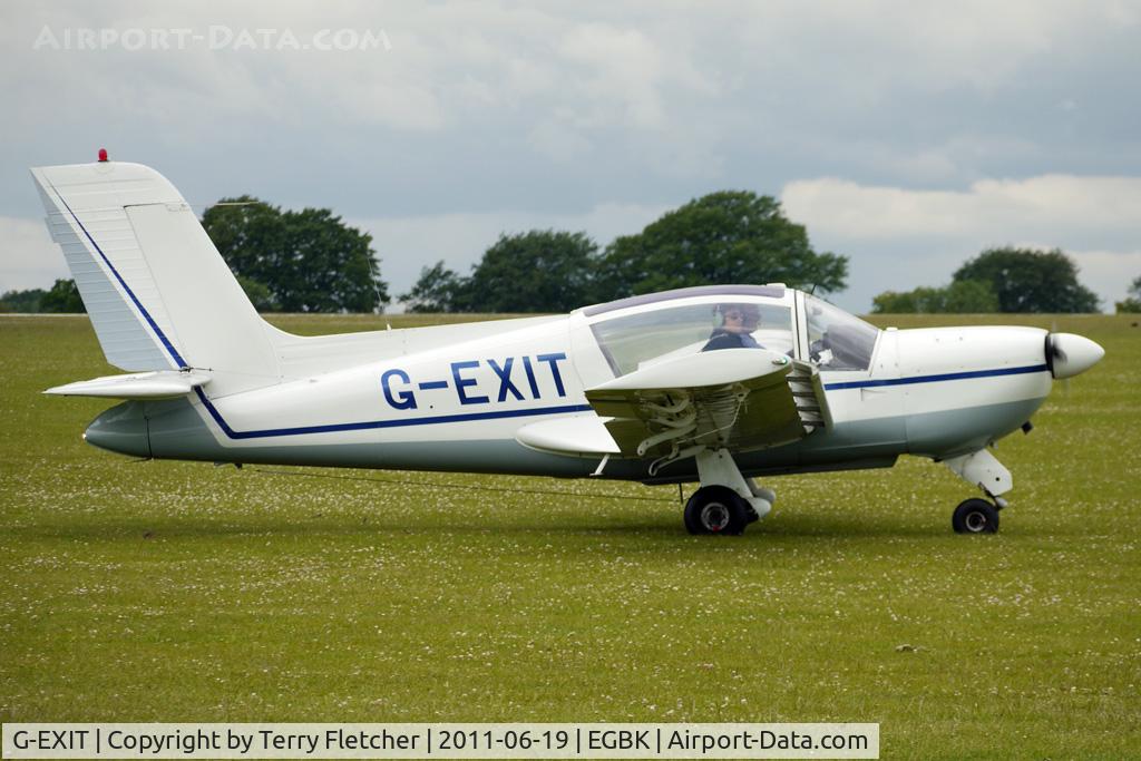 G-EXIT, 1977 Socata MS-893E Rallye 180GT Gaillard C/N 12979, 1977 Soc De Construction D\'avions De Tourisme Et D\'affaires MORANE SAULNIER MS.893E, c/n: 12979 at Sywell