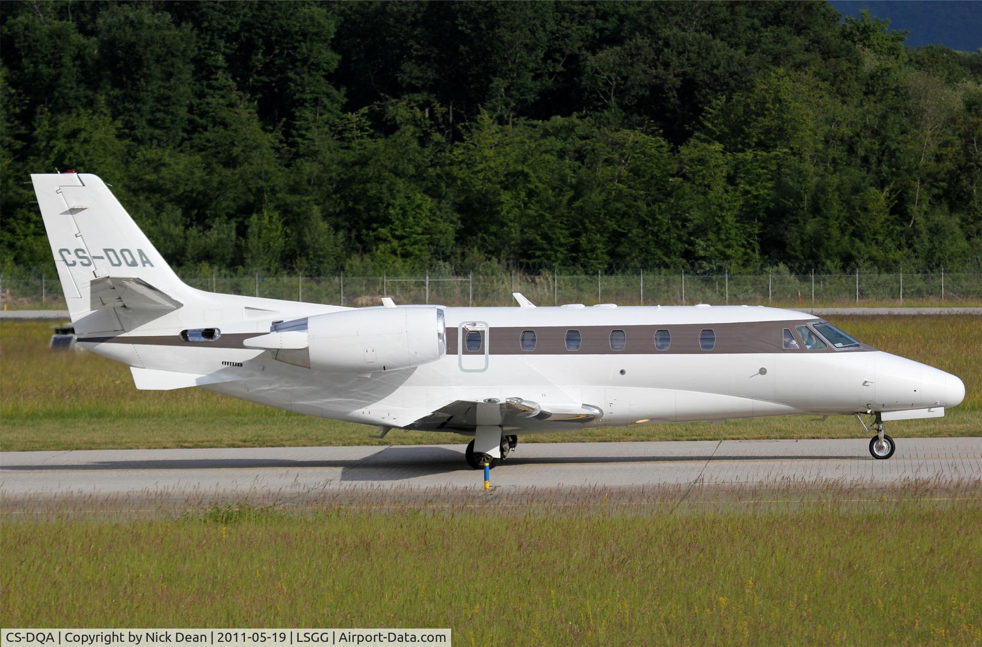 CS-DQA, 2008 Cessna 560XL Citation XLS C/N 560-5798, LSGG/GVA