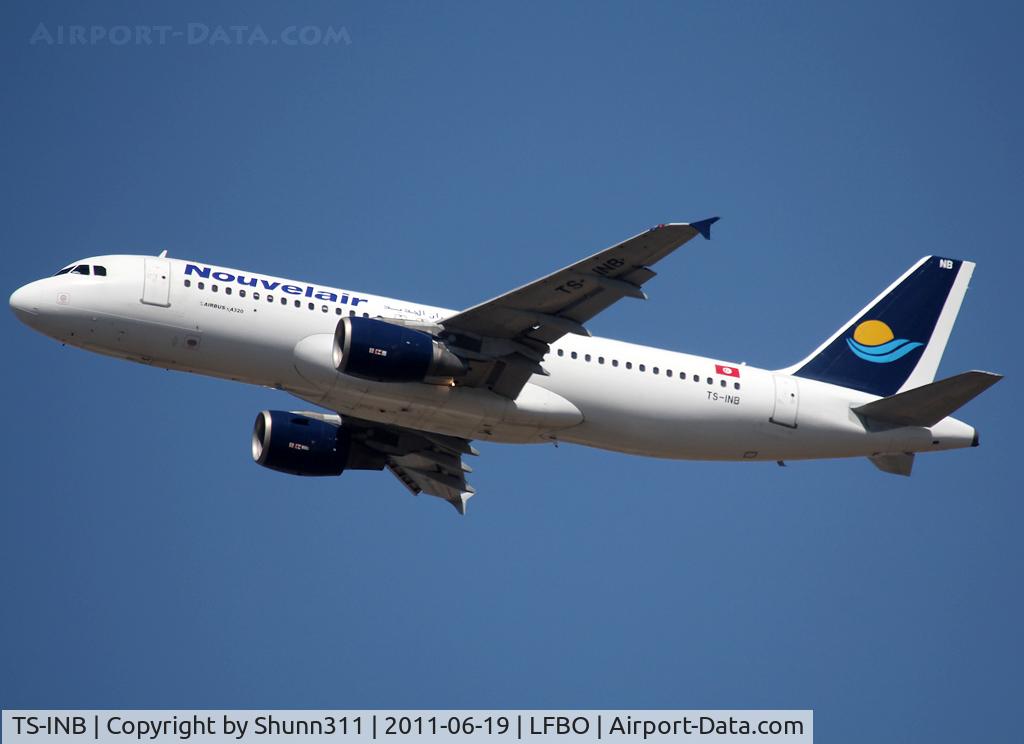 TS-INB, 2000 Airbus A320-214 C/N 1175, In modified livery...